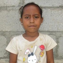 Unser Patenkind Monica aus Timor-Leste